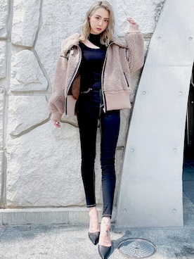 「アイテム（パンプス）」を使った、GYDA STAFFさん（レディース・170cm）の夏コーディネート