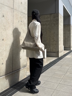 「MIZUNO（ミズノ　）のアイテム」を使った、AIさん（レディース・159cm）の春コーディネート