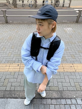 「ALAND（エーランド）のアイテム」を使った、みょん／ALAND STAFFさん（レディース・164cm）の冬コーディネート