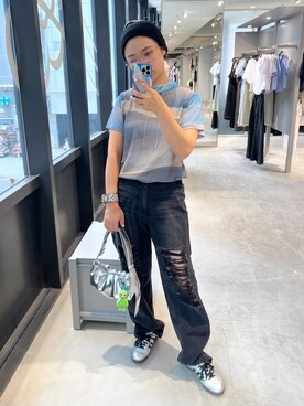 みょん/ALAND STAFFさん(レディース・164cm)の夏コーディネート