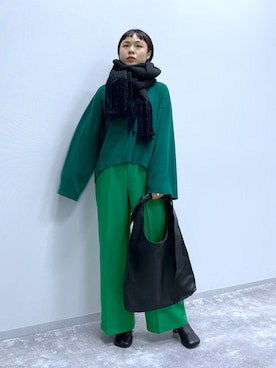 みょん／ALAND STAFFさん（レディース・163cm）の冬コーディネート