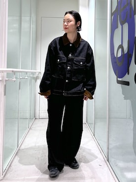 「アイテム（スウェットパンツ）」を使った、みょん／ALAND STAFFさん（レディース・164cm・40代）の秋コーディネート
