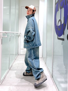 「アイテム（その他アウター）」を使った、みょん／ALAND STAFFさん（レディース・164cm・40代）の秋コーディネート