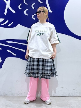 「3.3 Field Trip （3.3フィールドトリップ）のアイテム」を使った、みょん／ALAND STAFFさん（レディース・164cm）の春コーディネート