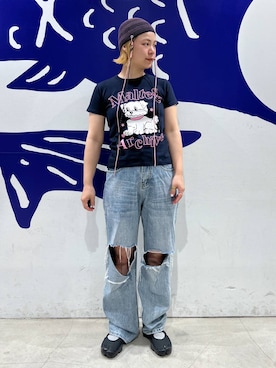 「ALAND」｜みょん／ALAND STAFFさん（レディース・164cm）の春コーディネート