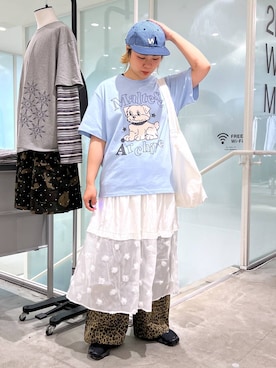 「3.3 Field Trip （3.3フィールドトリップ）のアイテム」を使った、みょん／ALAND STAFFさん（レディース・164cm）の春コーディネート