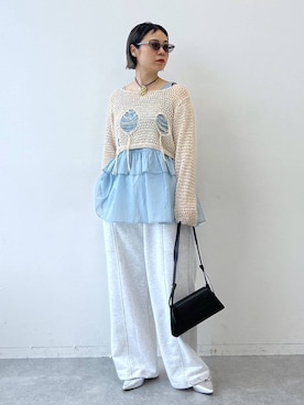 みょん／ALAND STAFFさん（レディース・164cm）の春コーディネート