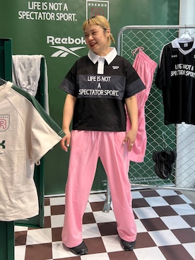 「ALAND（エーランド）のアイテム」を使った、みょん／ALAND STAFFさん（レディース・164cm）の春コーディネート