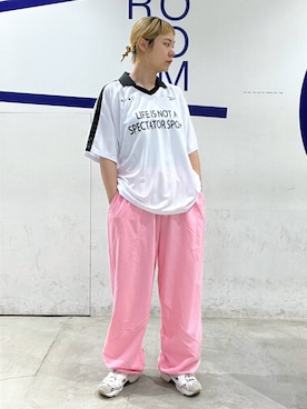 「ALAND（エーランド）のアイテム」を使った、みょん／ALAND STAFFさん（レディース・164cm）の春コーディネート