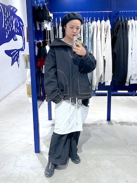 「アイテム（その他アウター）」を使った、みょん／ALAND STAFFさん（レディース・164cm・40代）の秋コーディネート