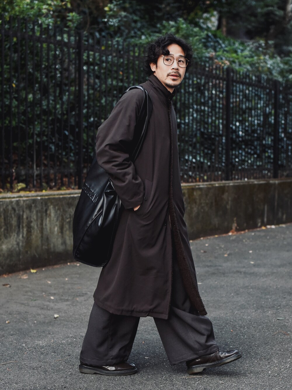 AMBERGLEAM Stand collar trench coat コート AMBERGLEAM STAND COLLAR