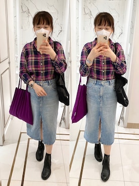 「mamafashion」｜poohpooh & JoJoさん（レディース・157cm）の秋コーディネート