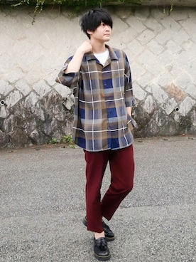 りぃくんさん(メンズ・174cm)の夏コーディネート