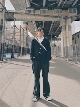 「ノームコア」｜キクチユウトさん（メンズ・179cm・20代）の春コーディネート