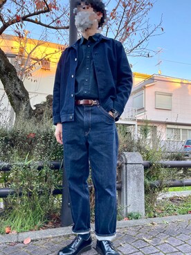 「Steven Alan（スティーブンアラン）のアイテム（ブルゾン）」を使った、kyontaさん（メンズ・182cm）の冬コーディネート