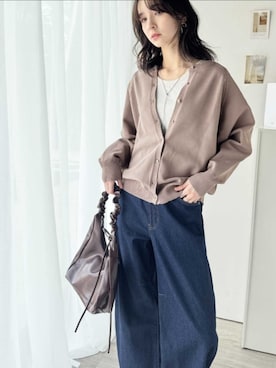 「classicalelf（クラシカルエルフ）のアイテム（パンツ）」を使った、classicalelfクラシカルエルフさん（レディース・173cm）の冬コーディネート