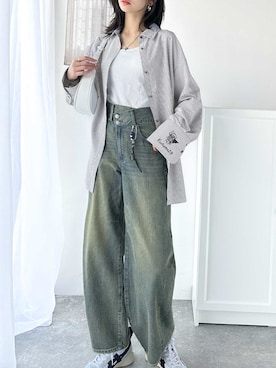 「classicalelf（クラシカルエルフ）のアイテム」を使った、classicalelfクラシカルエルフさん（レディース・173cm）の冬コーディネート
