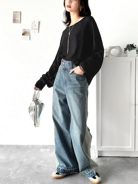 「classicalelf（クラシカルエルフ）のアイテム」を使った、classicalelfクラシカルエルフさん（レディース・173cm）の冬コーディネート