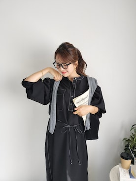 「classicalelf（クラシカルエルフ）のアイテム（ワンピース/ドレス）」を使った、classicalelfクラシカルエルフさん（レディース・160cm）の秋コーディネート