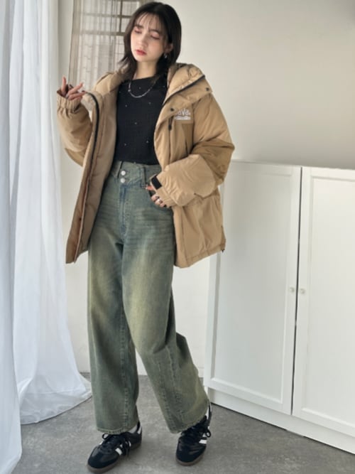 セール】《JaVaジャバコラボ》 極暖、異素材 パネル フェイク