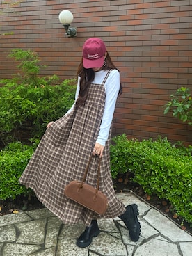「classicalelf（クラシカルエルフ）のアイテム（ワンピース/ドレス）」を使った、classicalelfクラシカルエルフさん（レディース・168cm）の秋コーディネート