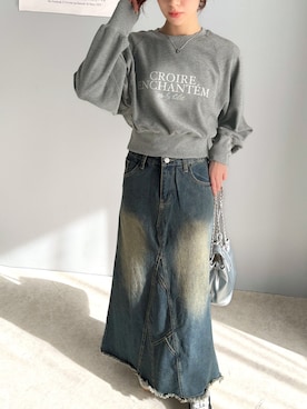 「mily bilet（ミウィビレット）のアイテム」を使った、classicalelfクラシカルエルフさん（レディース・163cm）の冬コーディネート