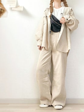 「classicalelf（クラシカルエルフ）のアイテム（ブルゾン）」を使った、classicalelfクラシカルエルフさん（レディース・153cm）の秋コーディネート