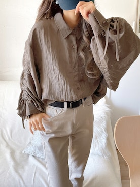 「classicalelf（クラシカルエルフ）のアイテム（パンツ）」を使った、classicalelfクラシカルエルフさん（レディース・152cm）の冬コーディネート
