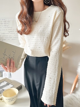 「classicalelf（クラシカルエルフ）のアイテム（パンツ）」を使った、classicalelfクラシカルエルフさん（レディース・152cm）の冬コーディネート