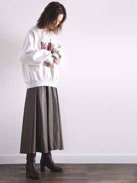 「classicalelf（クラシカルエルフ）のアイテム（スカート）」を使った、classicalelfクラシカルエルフさん（レディース・164cm）の夏コーディネート