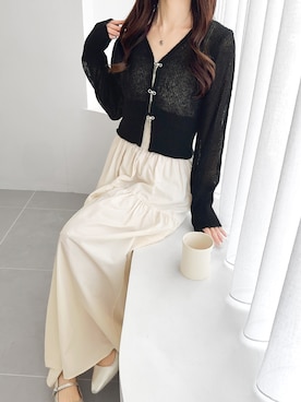 「classicalelf（クラシカルエルフ）のアイテム」を使った、classicalelfクラシカルエルフさん（レディース・156cm）の冬コーディネート