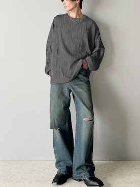 「classicalelf（クラシカルエルフ）のアイテム」を使った、classicalelfクラシカルエルフさん（メンズ・170cm）の冬コーディネート