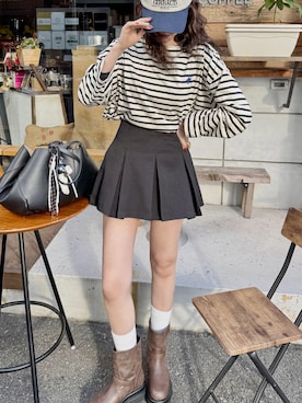 「classicalelf（クラシカルエルフ）のアイテム」を使った、classicalelfクラシカルエルフさん（レディース・163cm）の冬コーディネート