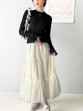 「classicalelf（クラシカルエルフ）のアイテム」を使った、classicalelfクラシカルエルフさん（レディース・163cm）の冬コーディネート