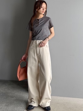 「classicalelf（クラシカルエルフ）のアイテム」を使った、classicalelfクラシカルエルフさん（レディース・164cm）の春コーディネート