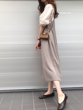 「classicalelf（クラシカルエルフ）のアイテム（ワンピース/ドレス）」を使った、classicalelfクラシカルエルフさん（レディース・167cm）の春コーディネート