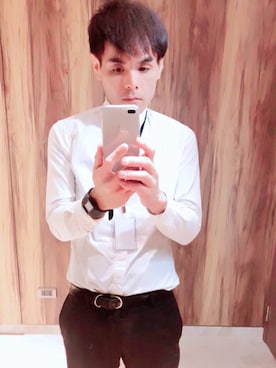 「JIL SANDER（ジルサンダー）のアイテム（スラックス）」を使った、Martiniさん（メンズ・172cm）の春コーディネート