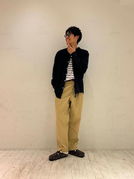 「アイテム（アナログ腕時計）」を使った、なりさん（メンズ・174cm）の秋コーディネート