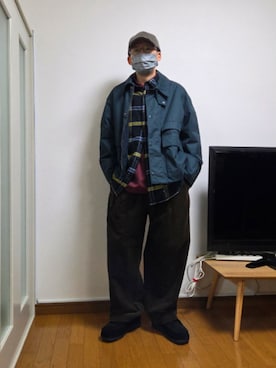 「アイテム（ドレスシューズ）」を使った、protection2さん（メンズ・167cm）の秋コーディネート