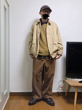 「アイテム（シューズ）」を使った、protection2さん（メンズ・167cm）の冬コーディネート