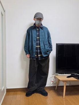 「アイテム（ドレスシューズ）」を使った、protection2さん（メンズ・167cm）の秋コーディネート