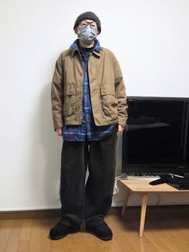 「アイテム（シューズ）」を使った、protection2さん（メンズ・167cm）の秋コーディネート