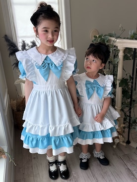 「アイテム（カチューシャ）」を使った、キャサリンコテージさん（キッズ・120cm）の秋コーディネート