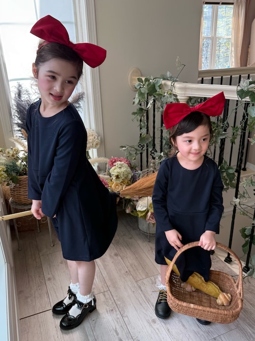 セール】魔女コスチューム ワンピース＆カチューシャセット