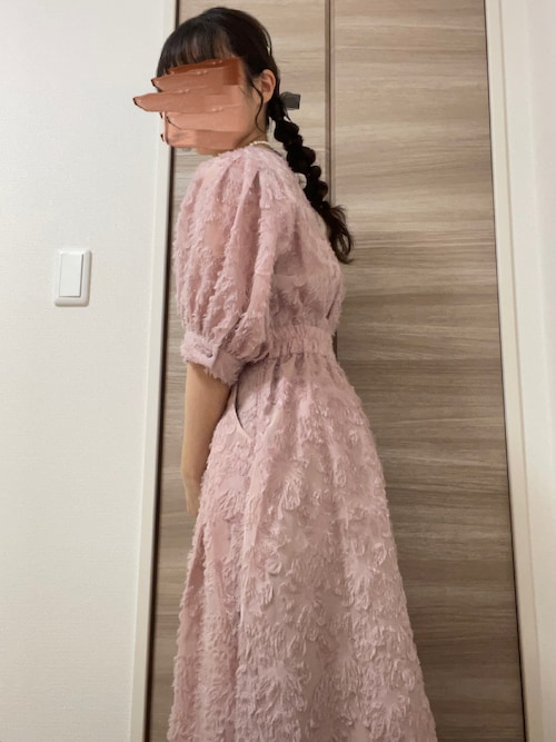 idem フラワーパイピングシフォンワンピース イデム 村田倫子 idem フラワーパイピングシフォンワンピース イデム 村田倫子