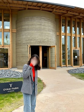 「UNIQLO（ユニクロ）のアイテム（テーラードジャケット）」を使った、はるちさん（レディース・156cm）の冬コーディネート