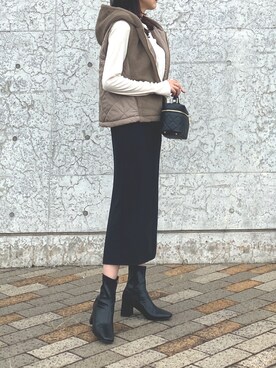 「MILOS（ミロス）のアイテム」を使った、kyoooco♡さん（レディース・162cm）の秋コーディネート