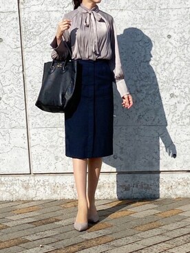 kyoooco♡さん（レディース・162cm）の冬コーディネート