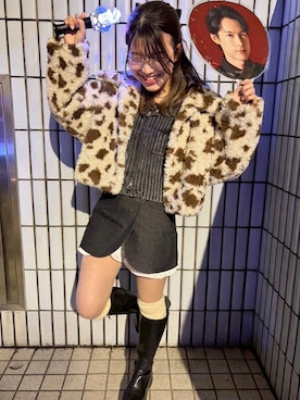 「Heather（ヘザー）のアイテム」を使った、yuuriさん（レディース・158cm）の春コーディネート