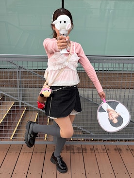 「Heather（ヘザー）のアイテム」を使った、yuuriさん（レディース・158cm）の春コーディネート